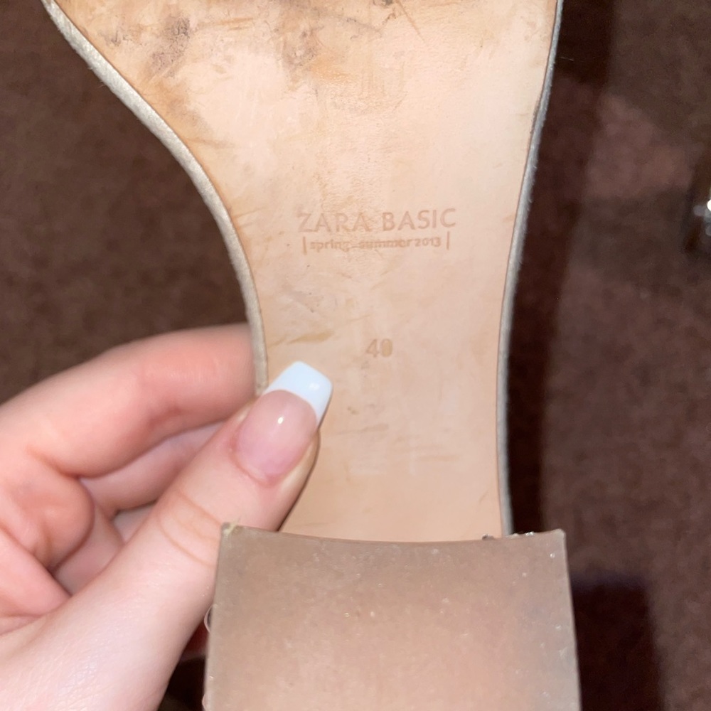 Silver jewel heels - Picture 4 of 4